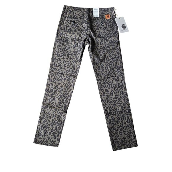 Carhartt Women's Jeans size 30/32 Green Slim Fit Skinny Low rise  New with tags. - Picture 2 of 8